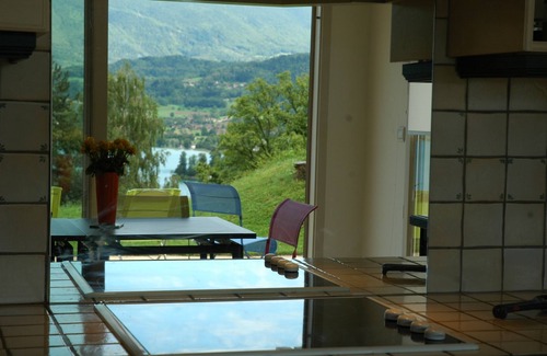 Talloires-Montmin Apartment | Appt on garden level. Spectacular view of Lake Annecy and the mountains