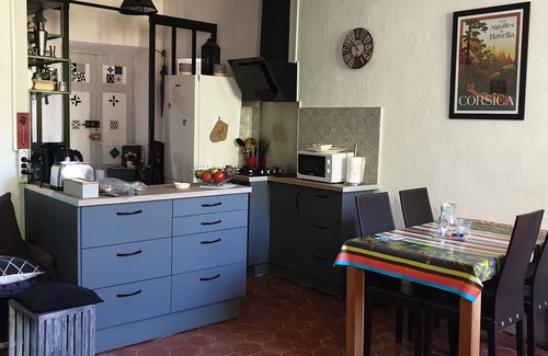 Oletta Apartment | Apt. 4p. atypical renovated in pretty village Oletta