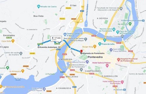 Poio Apartment | APT SOLEADO y SILENCIOSO - GARAJE- A 17 min andando del centro de Pontevedra