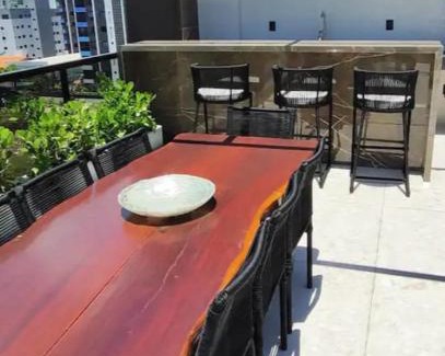Jardim Oceania Apartment | Apt Studio vista para a praia