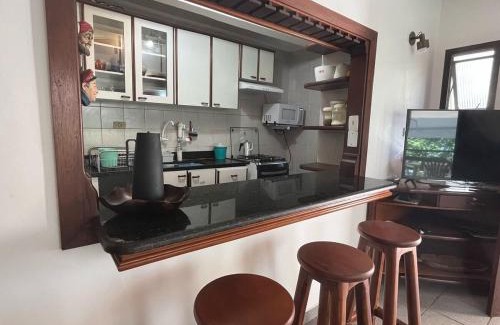 Pereque-Acu Apartment | Apto em Ubatuba - Frente para o mar com varanda