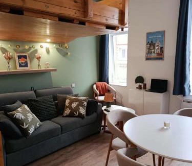 Malo-les-Bains Apartment | AQUAE MARE Secteur plage Malo Dunkerque, capacité 2 ou famille à 4 personnes