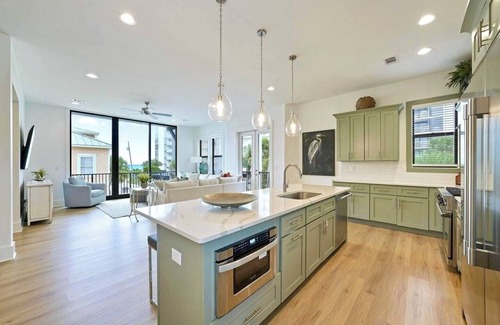 Miramar Beach House | Arcadia Sands: Private Beach, Ocean Views, Pool & Hot tub, Game Room, Bunk Rooms