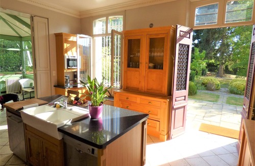 Douville-sur-Andelle Villa | Area 8000m2: Villa / Lounge-Pool int./ Tennis / 50ACTIVITIES near Lyons La Foret