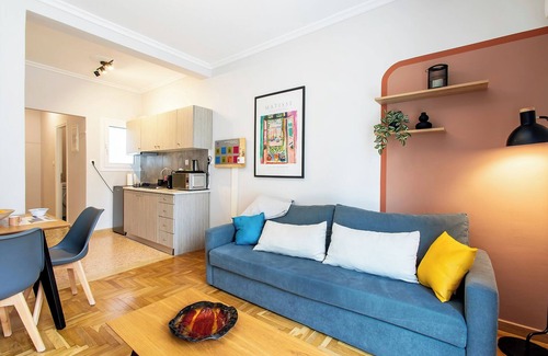 Kypseli Apartment | Aris123 #31 - Entire Apt, Fully Equipped, 1Bedroom