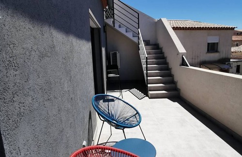 Le Grau-Du-Roi Apartment | AS22351 -P3 2nd floor with double terace in Center