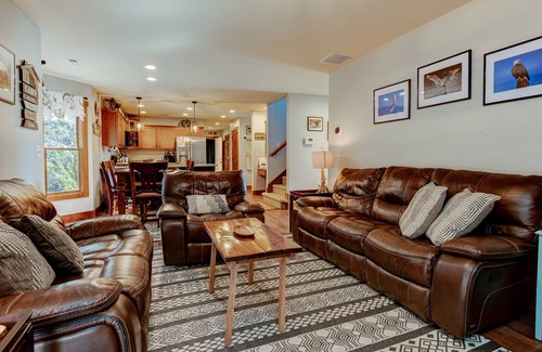 Fletcher Cabin | Asheville Mountain Side Cabin-Large Porch-HotTub-Trail-2 Streams-7 Wooded Acres!