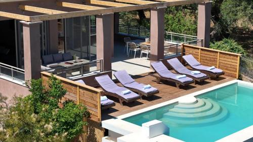 Argassi Villa | Astarte Villas - Stilvi 4 Bedroom Private Villa With Pool