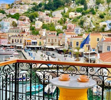 Symi Apartment | “Athenas” Neoclassic Harbour View Apartment