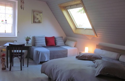 Saint-Martin Bed & Breakfast | "Au Val Séjour, bed and breakfast in Alsace. Label "Clé vacances" 3 keys.