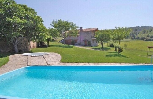 Gironella Villa | Authentic Catalan villa. A lovely pool, huge garden, terrace, BBQ, great view.