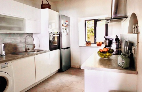 Santa-Maria-Poggio House | Authentic stone village house with swimming pool and breathtaking sea views