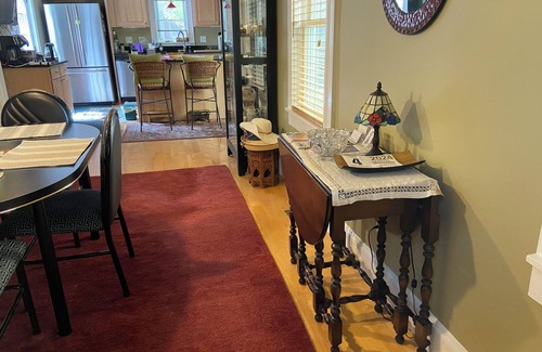 Inman Square House | Award-winning Queen size bedroom suite near Harvard, MIT at Central SQ Cambridge