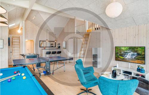 Houstrup House | Awesome Home In Nørre Nebel With Sauna