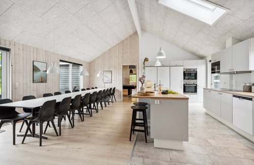 Houstrup House | Awesome home in Nørre Nebel with sauna