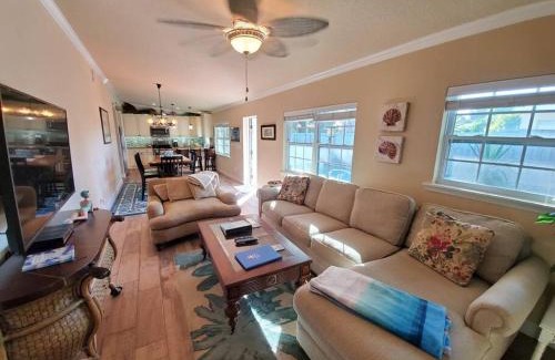 Port Canaveral Apartment | Bahamian Cottage - Heated Pool Walk to the Beach