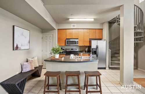 West Campus Apartment | Balcony Views + Ideal West Campus Austin Location!