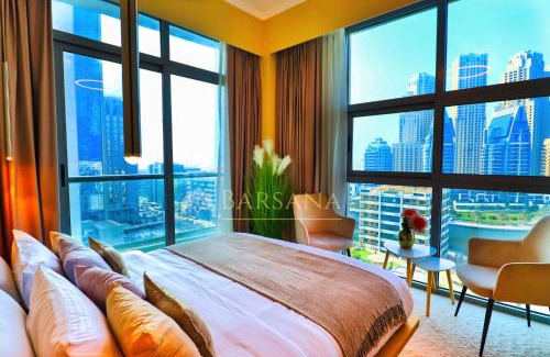 Dubai Marina Apartment | Barsana - Premier 3Bed Suite - Marina & Sea Views