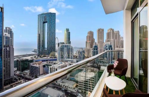 Dubai Marina Apartment | Barsana - Premier 3Bed Suite - Marina & Sea Views