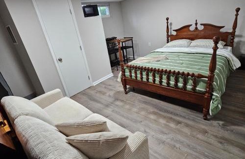 Cameron Village House | Basement with Private entrance private toilet shared shower