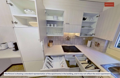 Seebach Apartment | Basic 2BR Apt w/Sofa Bed in Seebach