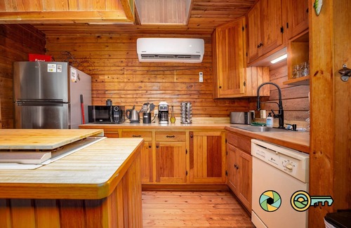 Mount Jackson Cabin | Basye Retreat - Authentic log cabin coziness!