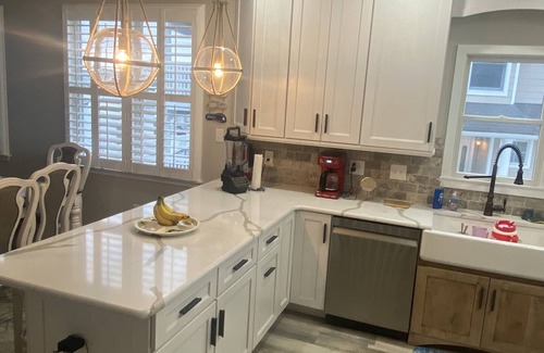Sea Isle City House | Bay front Luxury home with a boat slip and jet ski's docking