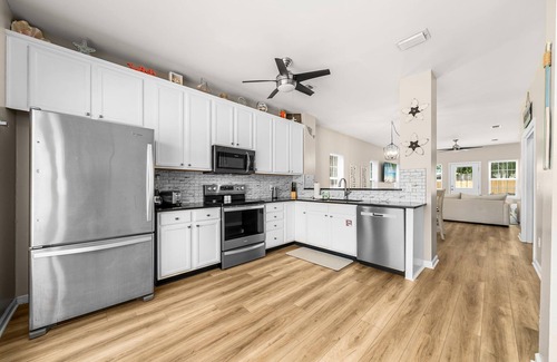 West Panama City Beach House | Beach Access-Private HEATED Pool-Backyard Oasis