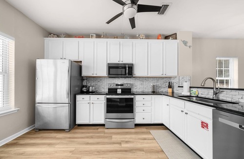 West Panama City Beach House | Beach Access-Private HEATED Pool-Backyard Oasis