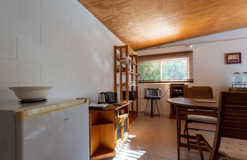 Kaiteriteri Apartment | BEACH-FRONT, Palms on-the-beach retreatSTUDIO unit 2 KAITERITERI.(Abel Tasman)