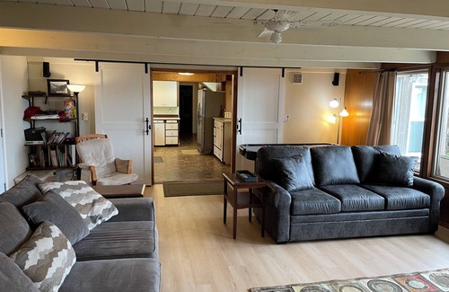 Roads End Cottage | Beach Retreat House w/Ocean Views, Covered Hot Tub, & Large Fenced Yard