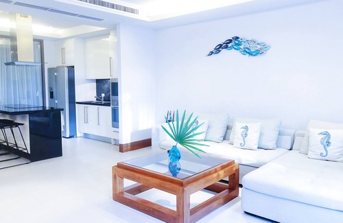 Sa Khu Apartment | Beachfront 120sqm 2BR with Private Plunge Pool on stunning Naithon beach