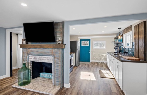 Plymouth House | Beachfront Bliss: Modern Plymouth Home w/Direct Beach Access and deck in front of ocean!