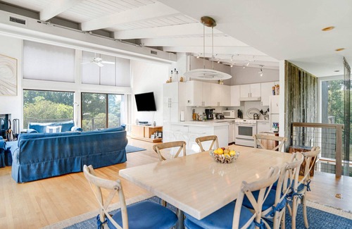 Beach Hampton House | Beachfront Living with Heated Pool, Expansive Deck, Close to Ocean Beach