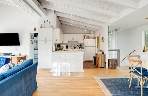 Beach Hampton House | Beachfront Living with Heated Pool, Expansive Deck, Close to Ocean Beach