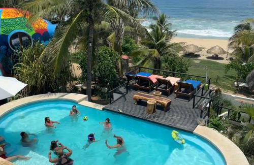 Santa Maria Tonameca Bed & Breakfast | Beachfront Paradise Boutique Hotel - Breeze Room I