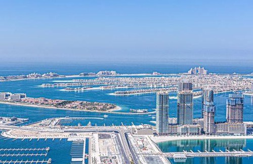 Dubai Marina House | Beachfront Property With Atlantis The Palm & Skydive View In Dubai Marina