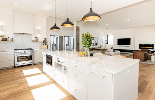 North Topsail Beach House | Beachfront upscale escape with expansive water views, saltwater pool, & deck