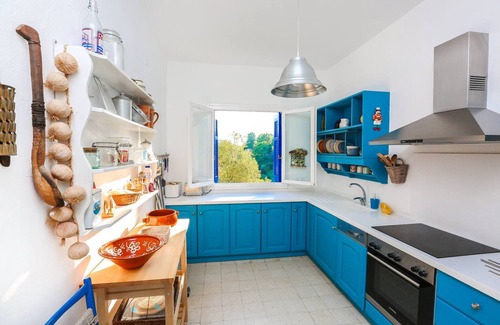 Katsarou Villa | Beachfront Villa with Semi Private Sandy Beach