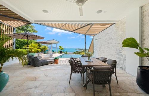 Moo 5 Villa | BEACHSIDE VILLA - CARPE DIEM - in Plai Laem Soi 7, 3 BED 4 BATH, Amazing SEA and MOUNTAIN VIEWS, only 180m walk to Swimming Beach