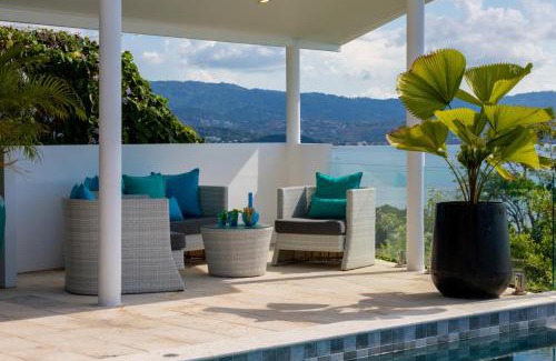 Moo 5 Villa | BEACHSIDE VILLA - CARPE DIEM - in Plai Laem Soi 7, 3 BED 4 BATH, Amazing SEA and MOUNTAIN VIEWS, only 180m walk to Swimming Beach