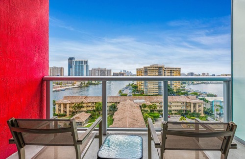 Sunny Isles Beach Apartment | Beachwalk Studio with Amazing view.