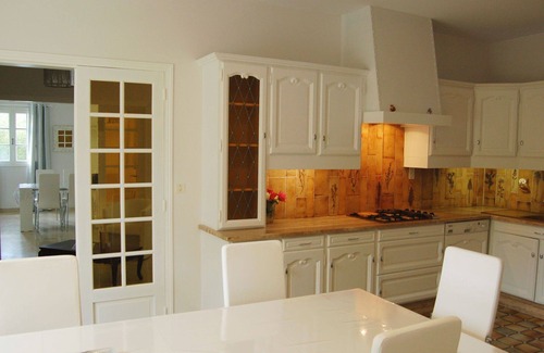 Saint-Jouan-des-Guerets House | Beautiful private villa for 12 people with WIFI, pool, TV and terrace