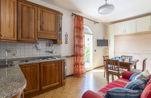 San Bartolomeo al Mare Apartment | Beautiful apartment for 4 guests with pool, WIFI, TV, terrace and panoramic view