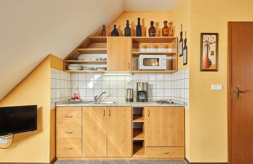 Starkov Villa | Beautiful apartment in villa for 4 people with pool, WIFI, TV, patio, pets allowed and parking