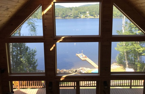 Corinth House | Beautiful Adirondack Luxury Home Directly on Great Sacandaga Lake