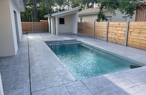 Lacanau House | Beautiful air-conditioned house with heated pool