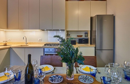 Caprino Veronese House | Beautiful apartment in villa for 6 people with WIFI, TV and patio