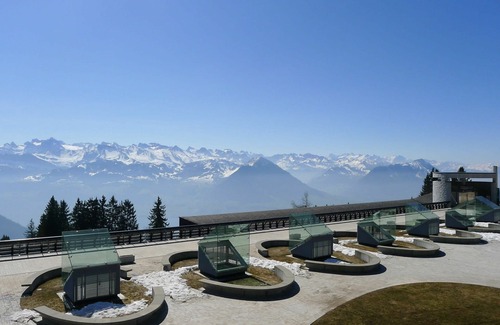 Rigi Kaltbad Apartment | Beautiful apartment for 3 people with WIFI, TV, balcony and panoramic view