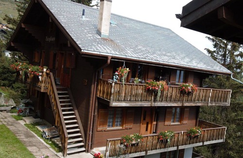 Bettmeralp Apartment | Beautiful apartment for 2 people with WIFI, TV and balcony
